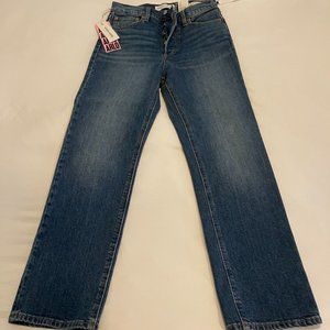 Arlo High Rise Straight Denim Forum Jeans
